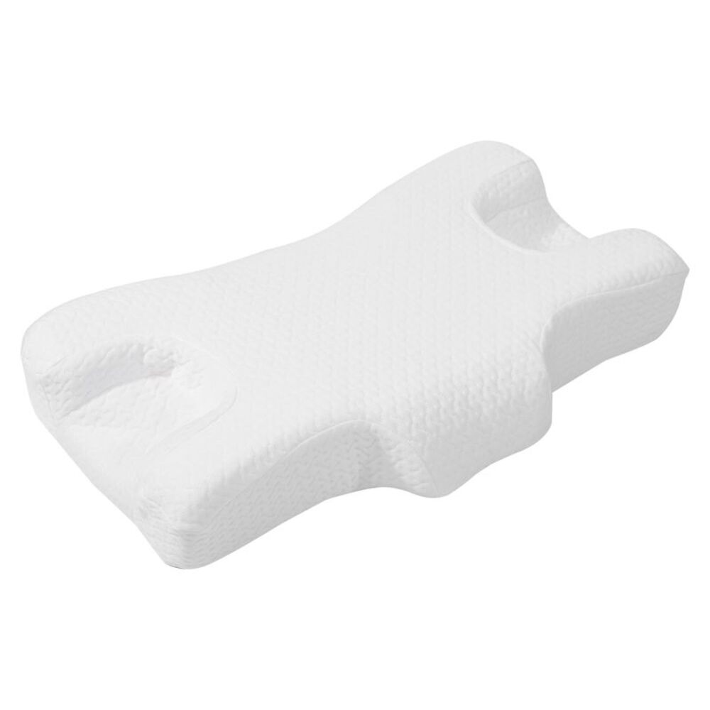 Memory Foam Air Cotton Home Neck Support Sleeping Pillow White